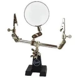 Wittmax Stativ med 2 clips og forstrrelsesglas, Stativ