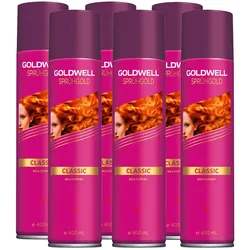2400ml Goldwell Sprühgold Classic Haarspray Medium Set (6 x 400ml)