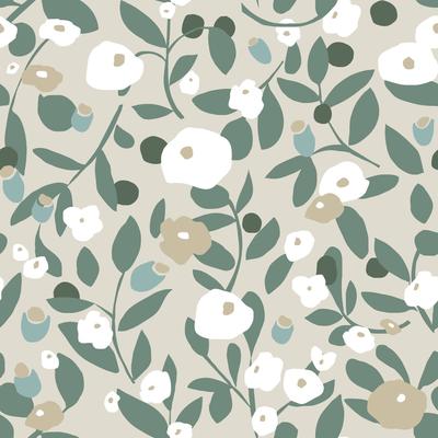 RoomMates Kensington Garden Peel and Stick Wallpaper