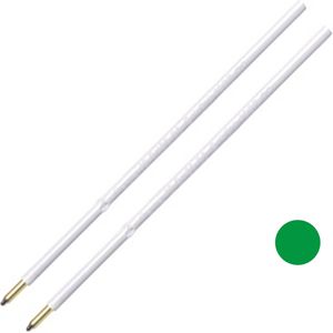Pentel Kugelschreiberminen BXSE1002-D2, Strichstärke F, grün, 2 Stück