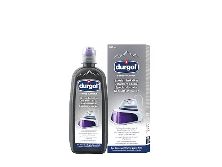 durgol swiss vapura – Détartrant spécial anti-calcaire pour les centrales à vapeur et les nettoyeurs à vapeur – Enlève efficacement le tartre – 1 x 500ml\, Non applicable