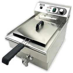 HCB Fritteuse - 14 Liter - 400V - Edelstahl
