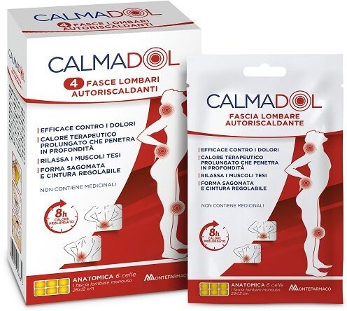 Montefarmaco Calmadol Fascia Lombare 4pz