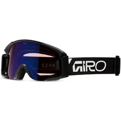 Giro, Unisex, Sportbrille, Dropline Mtb Black Vivid Trail Lens Clear Mtb-Brille (Black, Clear, vivid trail+clear), Schwarz
