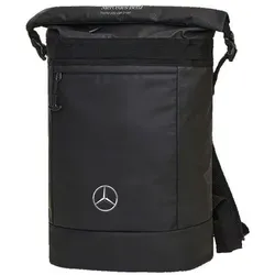 Mercedes-Benz Rollertop Rucksack schwarz MBT0152