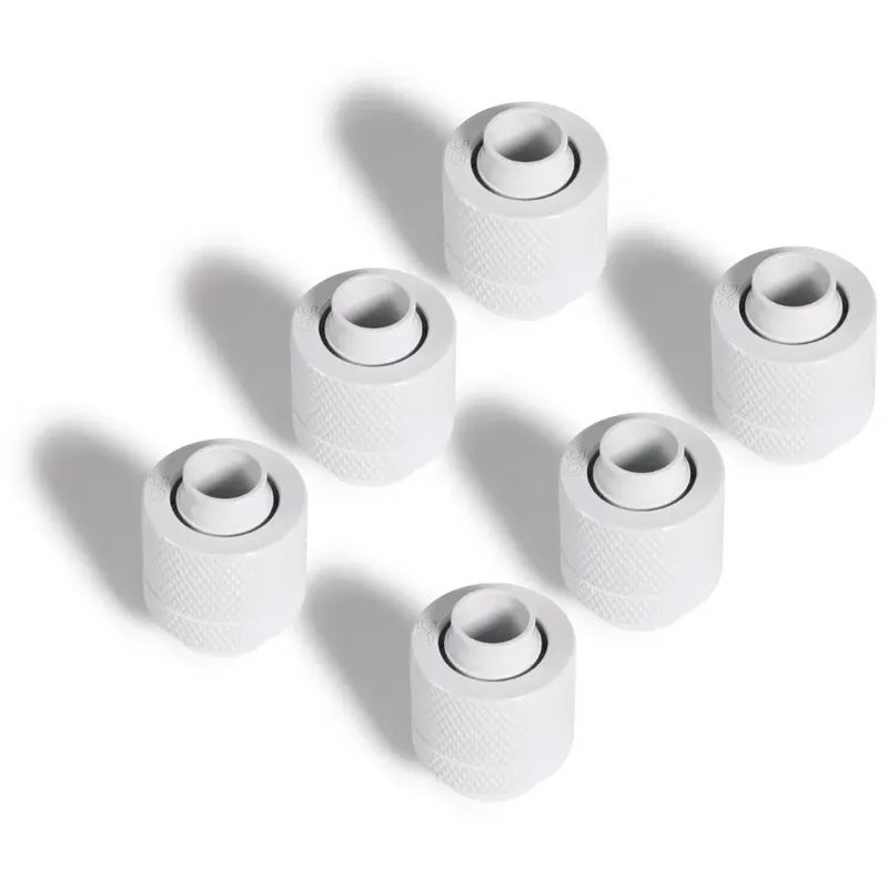 Alphacool Eiszapfen 13/10mm Anschraubtülle G1/4 - White Sixpack