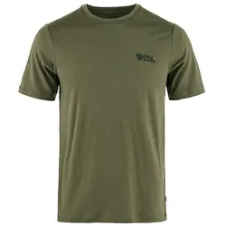 Fjällräven, Herren, Funktionsshirt, Abisko Wool Logo (XL), Grün