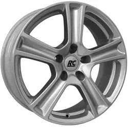 RC Design Rc19 Crystal Silver 5.5x15 ET 40 5X100 Alufelge Silber