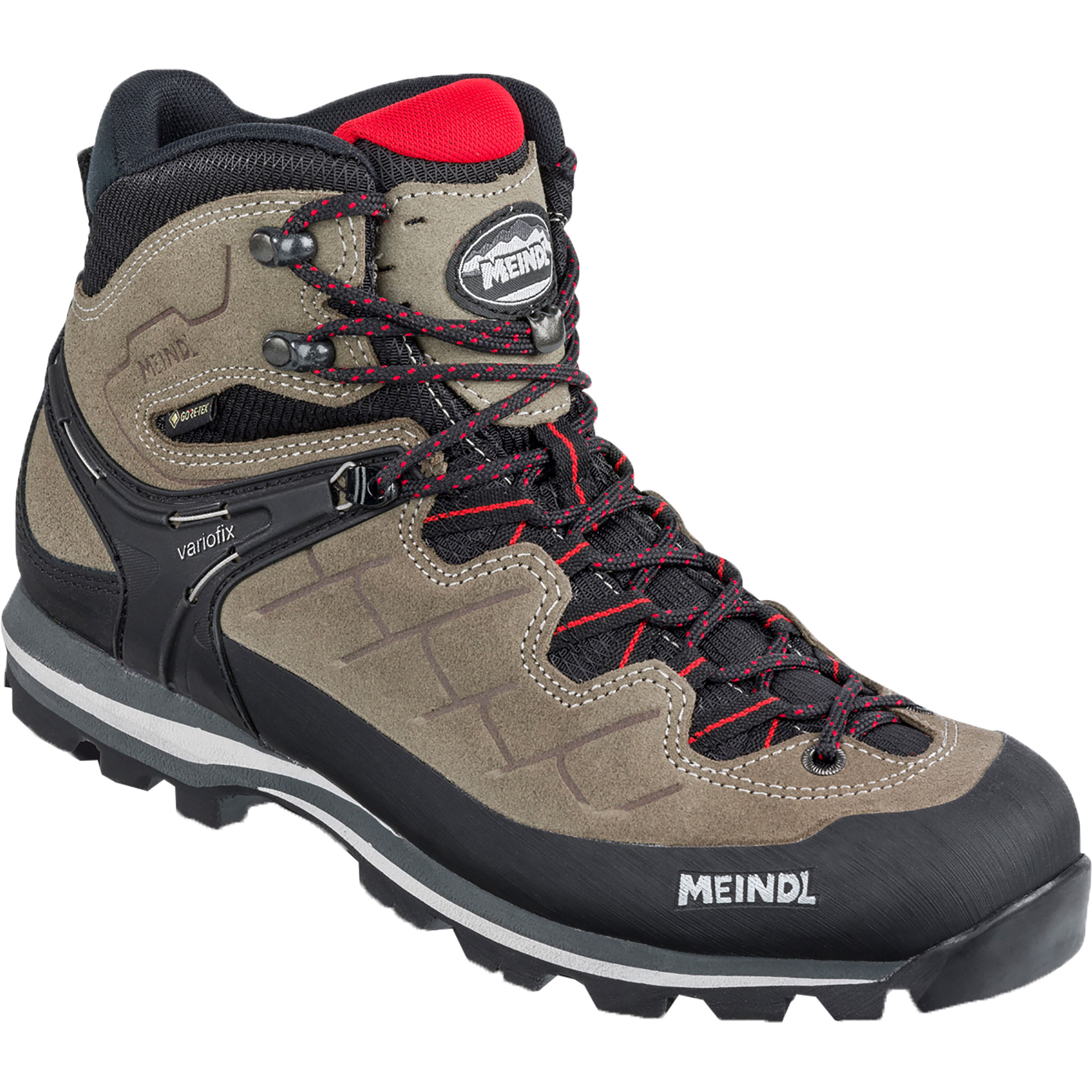 Meindl Litepeak GTX Herren Wanderschuhe beige Größe 47 Camping Wasserdicht
