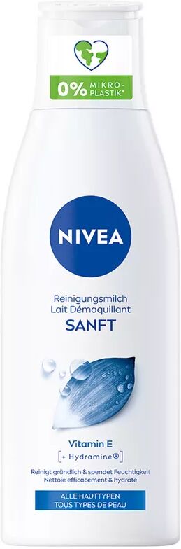 Nivea - Sanfte Reinigungsmilch, Visage Sanft, 200 ml