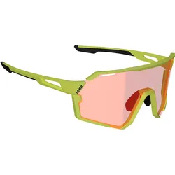 Leatt, Herren, Sportbrille, RideViz Pro photochrome Fahrradbrille (satin black-silver, Photochromic), Schwarz