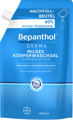 Bayer Vital GmbH BEPANTHOL Derma mildes Körperwaschgel 1X400 ml 16529808