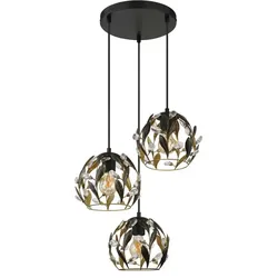 Globo Lighting Pendelleuchte   , schwarz Ø: 41
