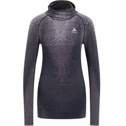 ODLO Damen Unterhemd BL TOP facemask l/s BLACKCOMB, Größe XS in Grau Grau