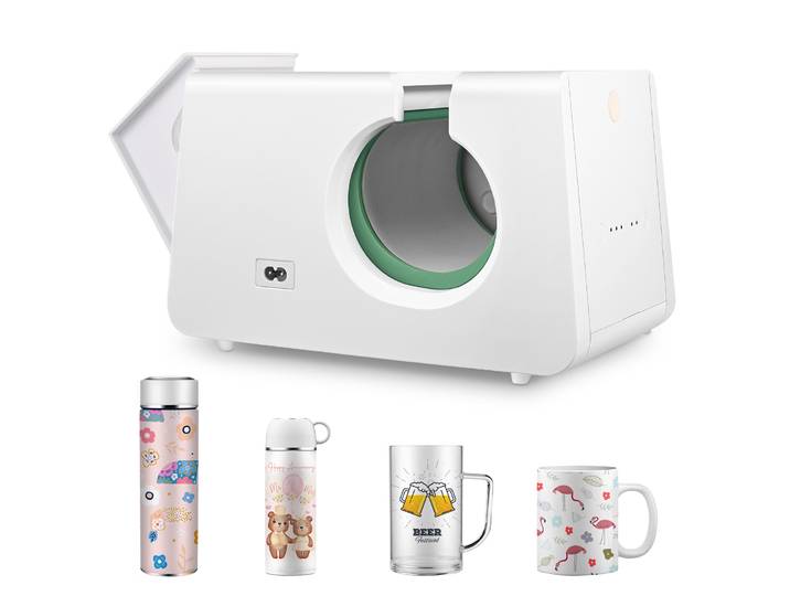 Presse à chaleur automatique pour tasses 10-11oz, machine de sublimation portable pour tasses, bouton à une touche, idéale comme cadeau d'anniversaire