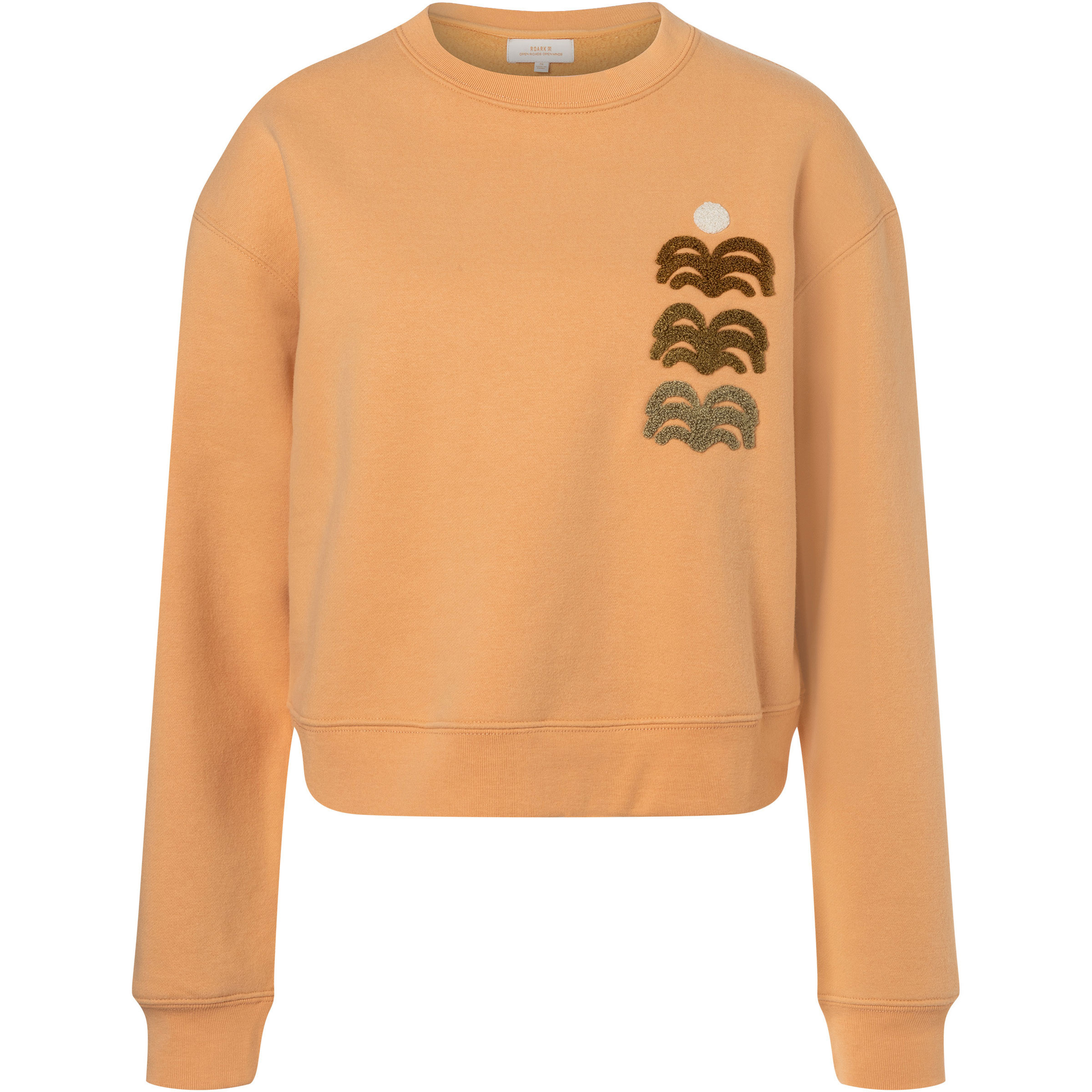 Roark Port Crew Damen Pullover orange Größe S Lifestyle