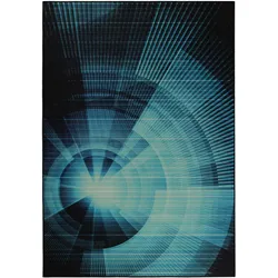 Wecon Home, Teppich, WECONhome Kurzflorteppich Cyber Swirl (230 x 160 cm)