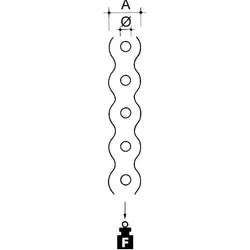 Niedax Lochbandeisen SG-18 (VE10m)