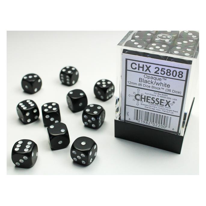 Chessex 12mm d6 Opaque (CHX25808)
