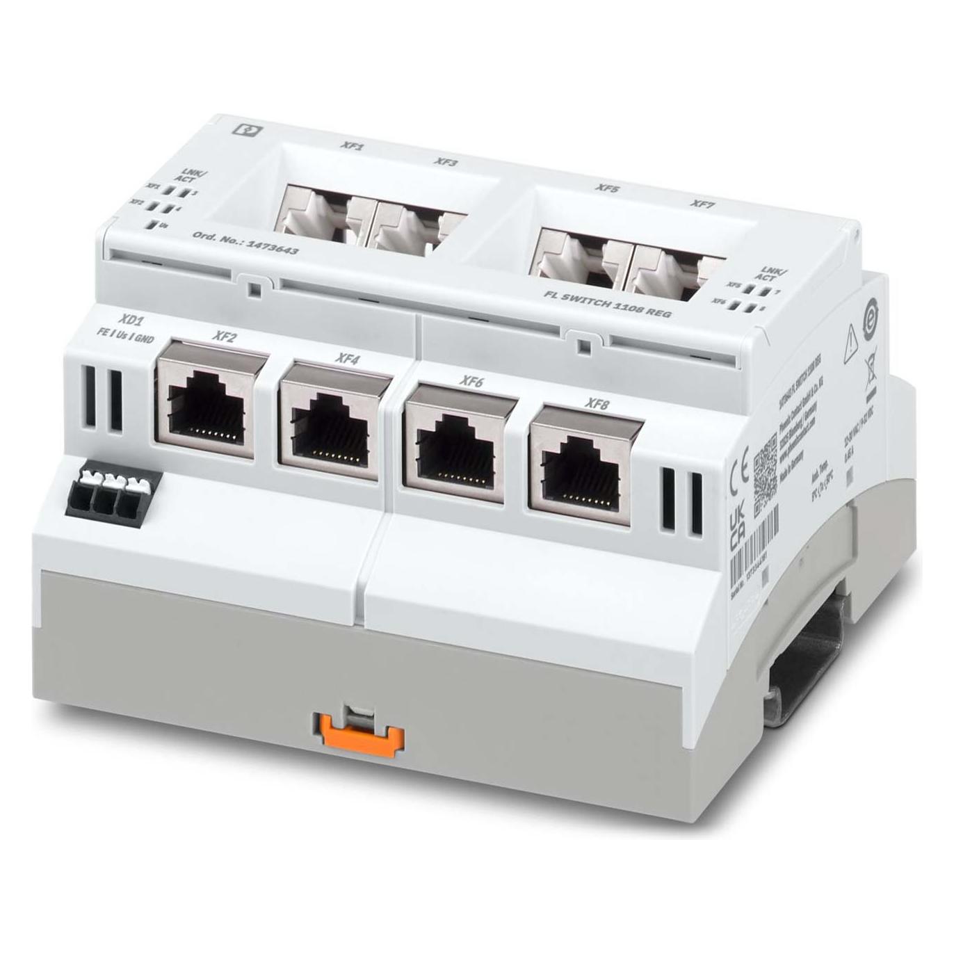 Phoenix Contact PHOE Switch Industrial Ethernet (8 Ports) (1473643)