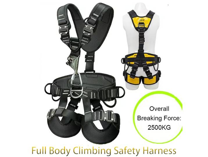 Harnais de sécurité pour escalade d'arbres, travail aérien complet du corps, ceinture de sécurité pour la Construction, harnais de Protection contre les chutes pour l'alpinisme en plein air