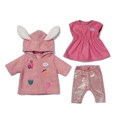 BABY born Mantel Set mit Kleid 43cm