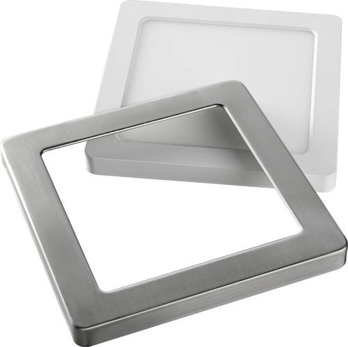 Heitronic 500959 Einbaurahmen Nickel (gebürstet)