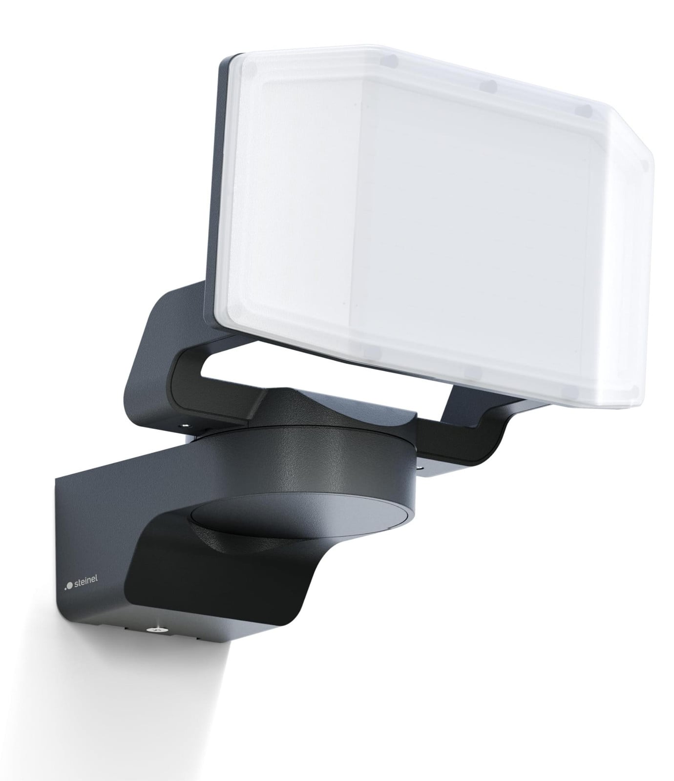 Steinel XLED Protect LED-schijnwerper, antraciet, 13,6 W, 3000 K warmwit, panorama-verlichting, IP54