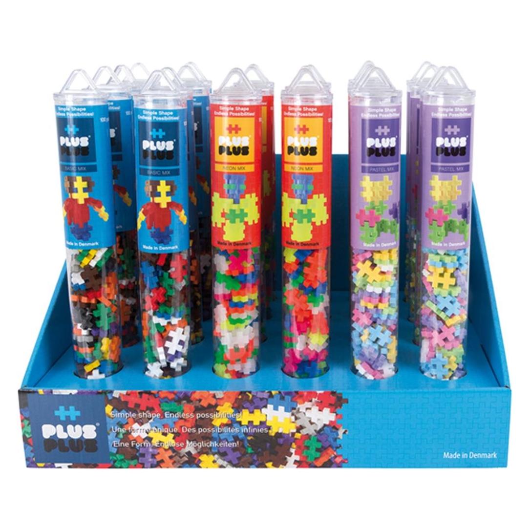 Plus-Plus Tube Display Basic pcs ass (014-7233)