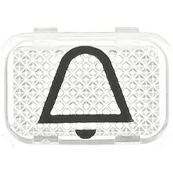 BUSCH-JAEGER 2520-214 Wippe offen oder mit Symbol - inkl. Symbol Klingel