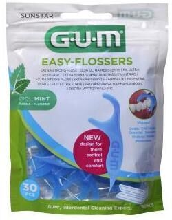 Sunstar Gum Dental Floss Gum Easy flossers vitamin E with fluoride