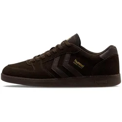 hummel, Hallenschuhe, Perfekt CL (40), Braun, Beige, Schwarz