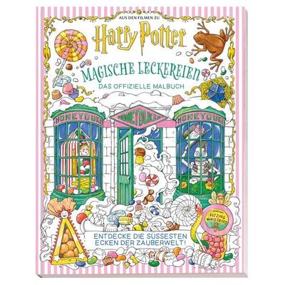 Aus den Filmen zu Harry Potter: Magische Leckereien - Das offizielle Malbuch, Taschenbuch von Maryna Kostiushko, Panini, 978-3-8332-4580-0