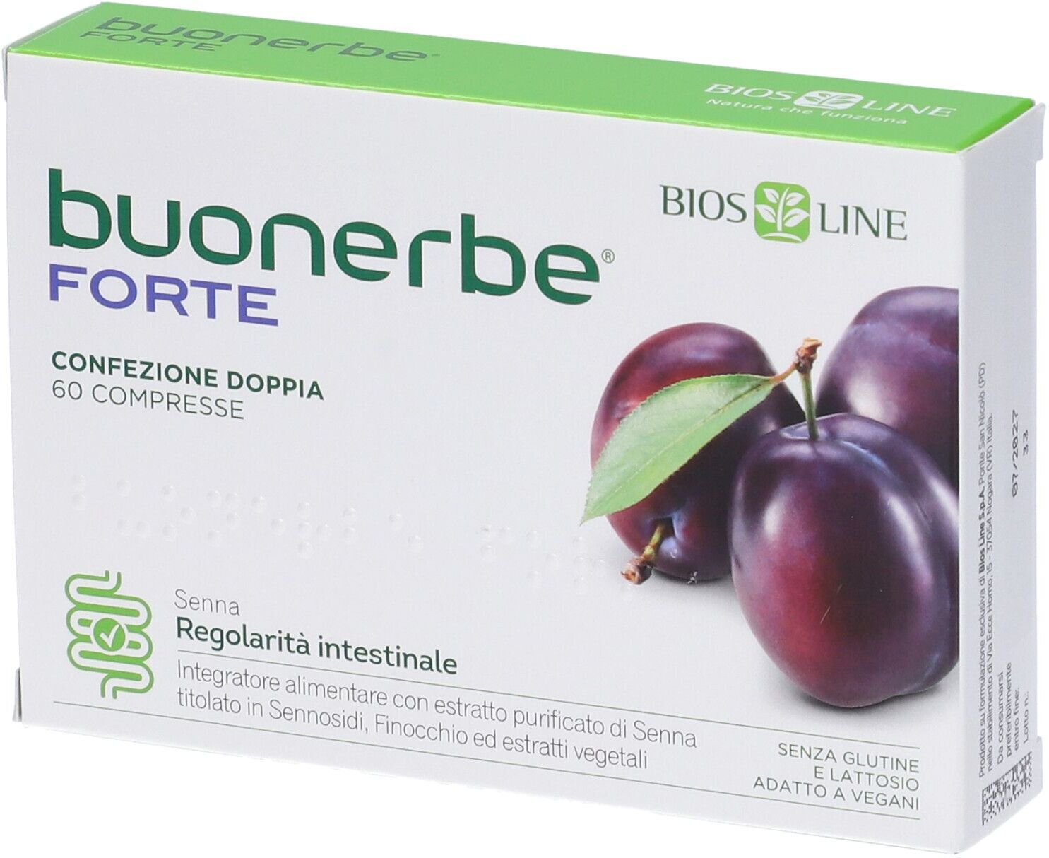 BIOS LINE SpA Bios Line, Buonerbe Regola Forte, 60 Compresse