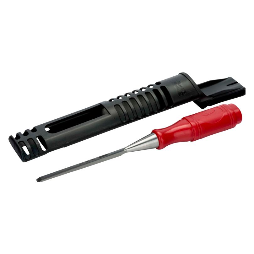 Bahco Stechbeitel mit rotem Griff aus Polypropylen, 16 mm (1031-16)