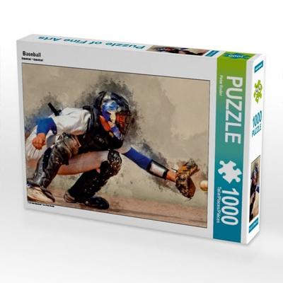 CALVENDO Puzzle Baseball | 1000 Teile Lege-Größe 64 × 48 cm Foto-Puzzle für glückliche Stunden