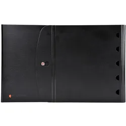 Exacompta Präsentationsmappe ExaShow A4 aus PP mit 4 Ringen 30mm Exactive