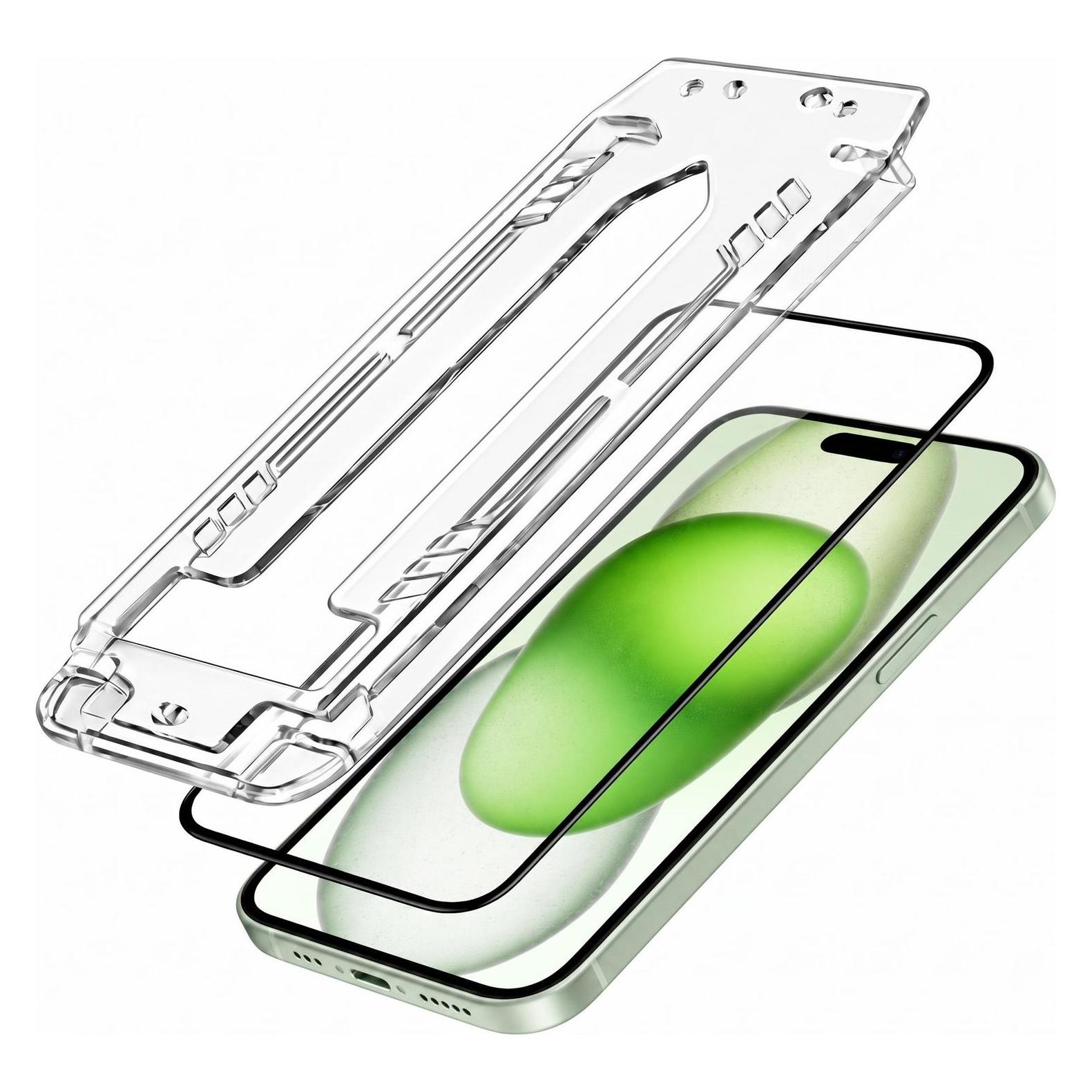 3MK Apple iPhone 15 Plus/16 Plus - Hardy Hardura 9H (2 Stk., Apple iPhone 15 Plus, Apple iPhone 16 Plus) (5903108670425)
