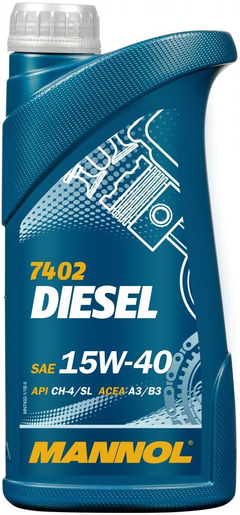Sct - Mannol Motoröl Mannol Diesel 15w-40 [1l] Mn7402-1 1l