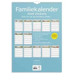 Mayla Pharma, Kalender, Familiekalender Otto Dickmeiss & Lilja Scherfig 6 kol. A3 2027 (A3)