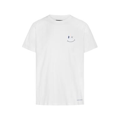 T-Shirt CLEAN CUT COPENHAGEN "Clean Cut Copenhagen Patrick Organic Tee", Herren, Gr. M, weiß, 95% Baumwolle, 5% Elasthan, unifarben, normal, Rundhals, Shirts T-Shirt