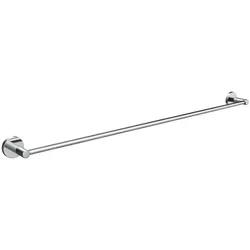 emco round Badetuchhalter, 800mm, kürzbar, 436000181, Farbe: Chrom