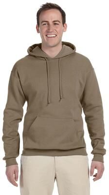 Jerzees 996 NuBlend Pullover Hooded Sweatshirt in Safari size 4XL   Cotton Polyester 996MR, 996M