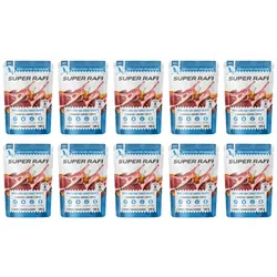 Super Rafi Nassfutter für Hunde mit Lamm und Putenherzen 10x500g