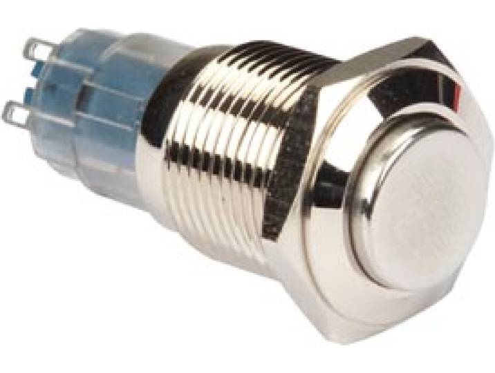 Interrupteur Rond Métallique Haut Dpdt 2no 2nc