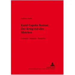 Karel Capeks Roman 'Der Krieg mit den Molchen', Fachbücher von Andreas Ohme