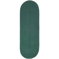 TEPPICHLÄUFER geflochten oval 66/200 cm