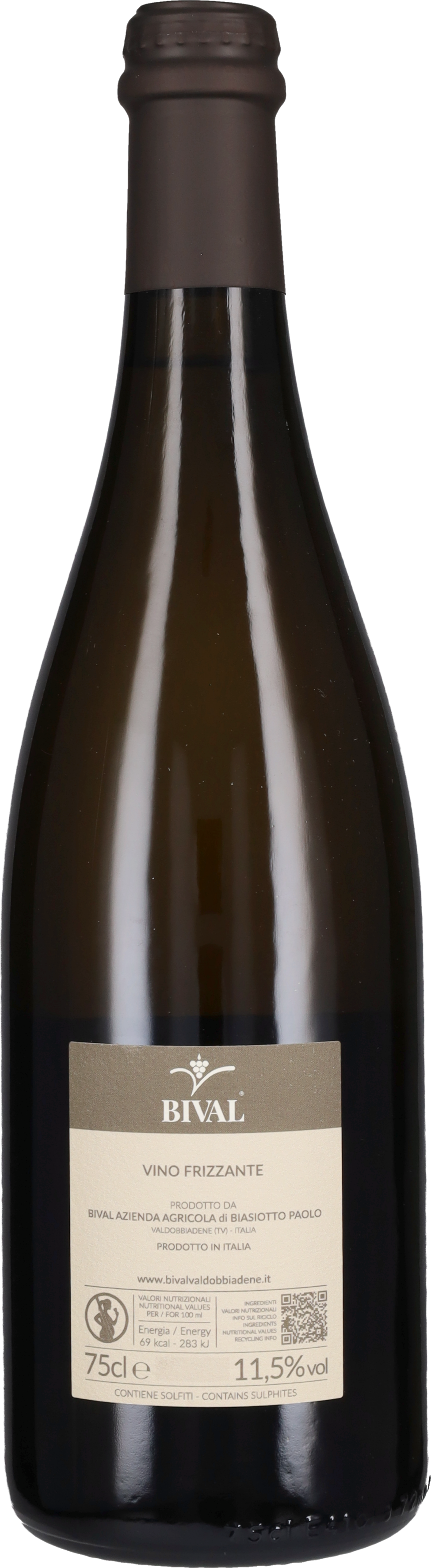 Bival Bianco Frizzante Rifermentato 'Termen 00'
