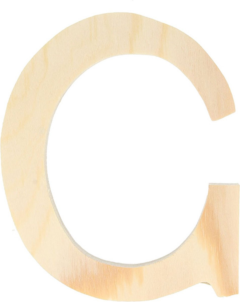 Artemio Houten Letter C, 11.5 cm