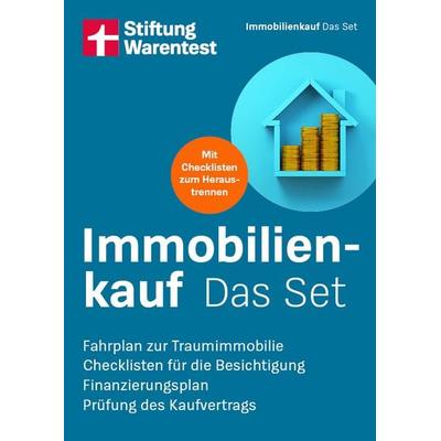Immobilienkauf - Das Set, Taschenbuch von Eva Kafke, Stiftung Warentest, 978-3-7471-0943-4